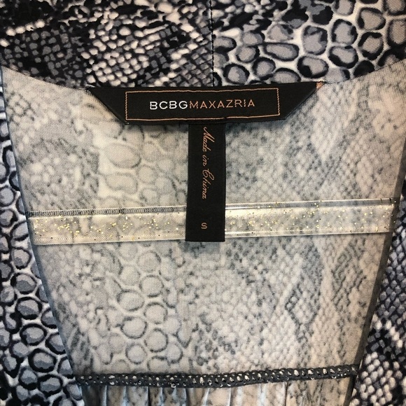 BCBGMAXAZRIA snake print dress - Picture 4 of 5
